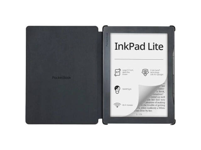Чохол для електронної книги Pocketbook 970 InkPad Lite Shell Cover black (HN-SL-PU-970-BK-WW) - Фото 4