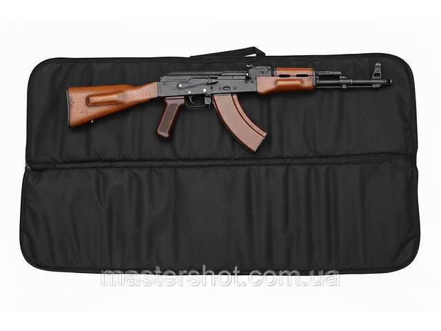 Чехол для карабина АК, АКМ, АК-47 длиной до 110 см, черный (Oxford 600D) MS - Фото 1