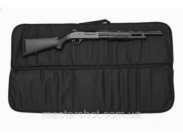 Чехол для карабина АК, АКМ, АК-47 длиной до 110 см, черный (Oxford 600D) MS - Фото 2