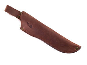 Чехол для ножа №4 Short кожаный (3,5/13,5) Коньяк