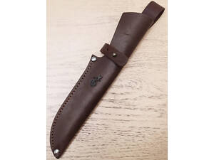 Чехол для ножа №6 кожаный коричневый 15/3,5 см