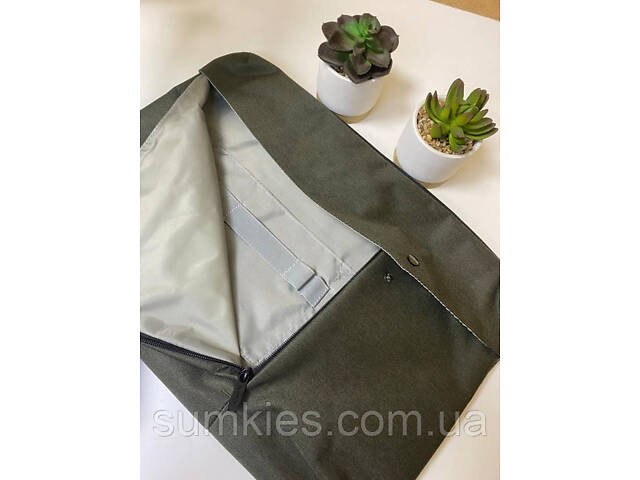 Чохол для ноутбука 17 дюймів Amazon Basics сірий - Фото 5