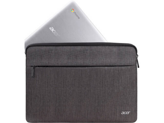 Чохол для ноутбука Acer 15' PROTECTIVE SLEEVE DUAL Grey (NP.BAG1A.293) - Фото 3