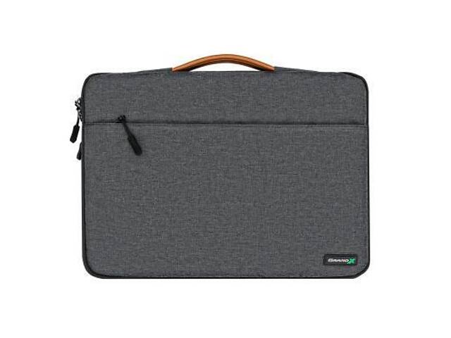 Чохол для ноутбука Grand-X 13'' SLX Dark Grey (SLX-13D) - Фото 1