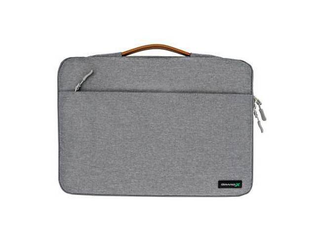 Чохол для ноутбука Grand-X 15'' SLX Grey (SLX-15G) - Фото 1