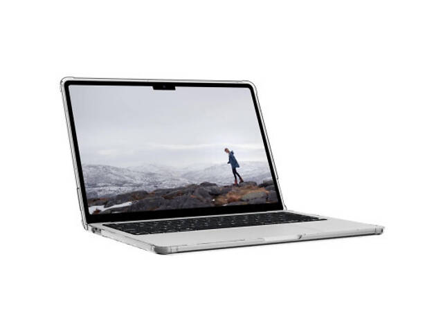 Чохол для ноутбука Uag 13' Apple MacBook Pro 2020-2022 Lucent, Ice/Black (134006114340) - Фото 6