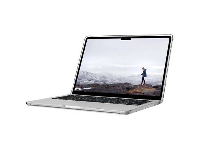 Чохол для ноутбука Uag 13' Apple MacBook Pro 2020-2022 Lucent, Ice/Black (134006114340) - Фото 7