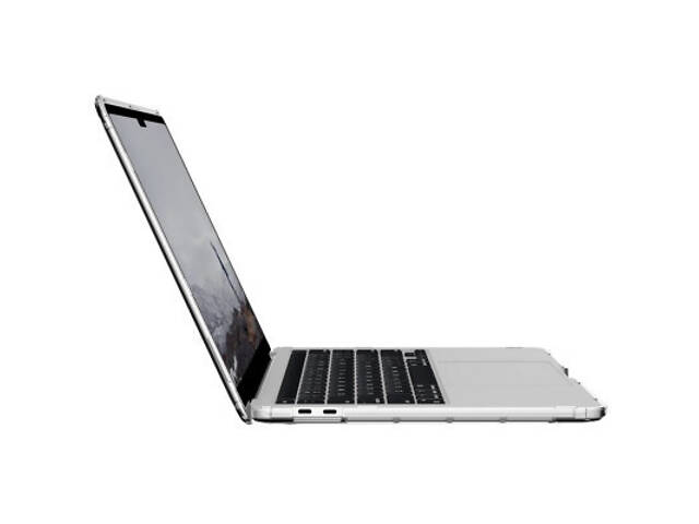 Чохол для ноутбука Uag 13' Apple MacBook Pro 2020-2022 Lucent, Ice/Black (134006114340) - Фото 8