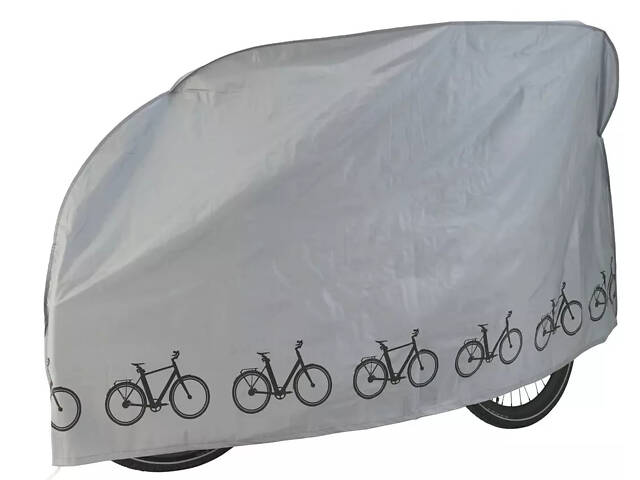 Чехол, дождевик для велосипеда Crivit серый - Фото 1