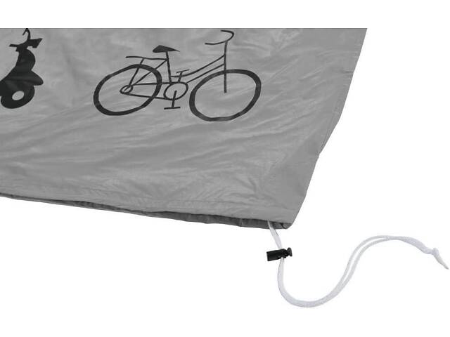 Чехол, дождевик для велосипеда Crivit серый - Фото 3