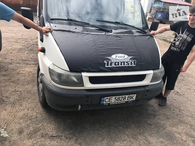 Чехол капота (2000-2006, кожазаменитель) для Ford Transit