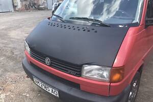 Чехол капота на прямой капот (кожазаменитель) для Volkswagen T4 Caravelle/Multivan