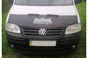 Чехол капота V1 (кожзаменитель) для Volkswagen Caddy 2004-2010 гг