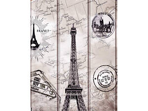 Чехол-книжка Colored Cover для Huawei MatePad T8 8.0 Eiffel Tower