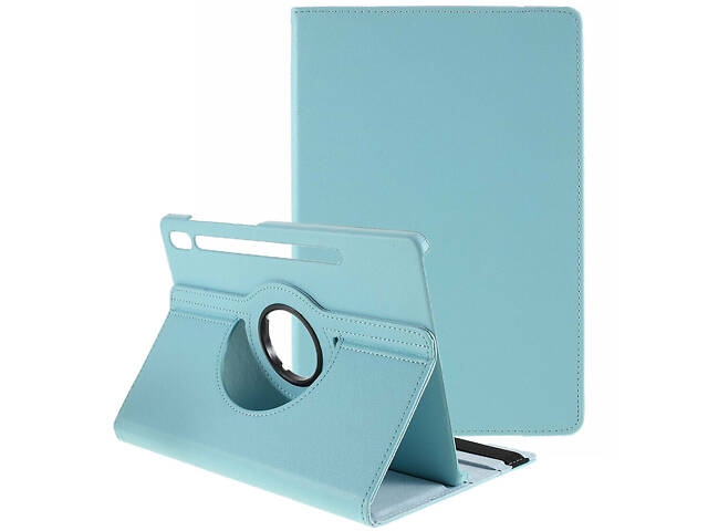 Чехол-книга Rotating Case для Samsung Galaxy Tab S7 11.0 T870 / T875 (Wake / Sleep) Light Blue - Фото 2