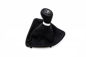 Чехол КПП -2025 ручка OEM (кожзам) для BMW 1 серия E81/82/87/88 2004-2011 гг