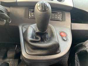 Чохол КПП (шкіра) (чорний) для Renault Kangoo 2008-2020 рр