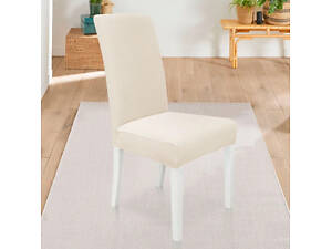 Чехол на стул универсальный Love You Corn Fleece 83183 айвори