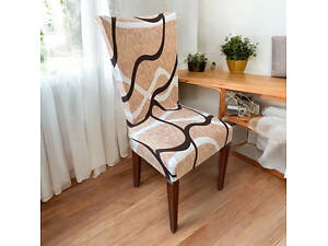 Чехол на стул универсальный трикотажный Love You 011 83166