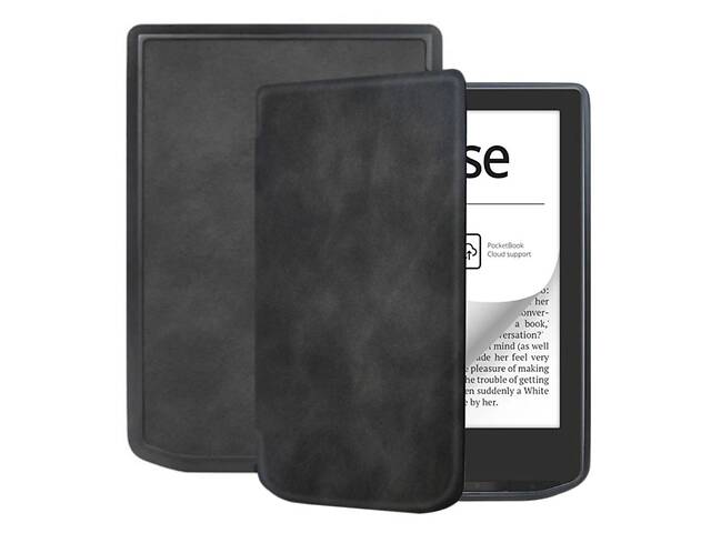 Чохол обкладинка Primolux TPU для електронної книги PocketBook 629 Verse / 634 Verse Pro - Black - Фото 1