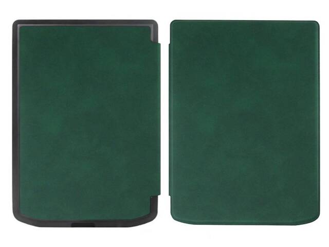 Чохол обкладинка Primolux TPU для електронної книги PocketBook 629 Verse / 634 Verse Pro - Dark Green - Фото 4
