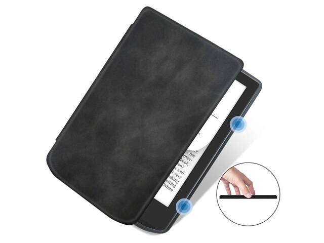 Чохол обкладинка Primolux TPU для електронної книги PocketBook 629 Verse / 634 Verse Pro - Black - Фото 5