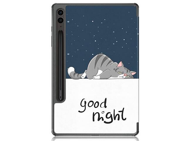 Чехол Primolux Slim для планшета Samsung Galaxy Tab S9 FE Plus (SM-X610 / SM-X616) 12.4' - Good Night - Фото 1