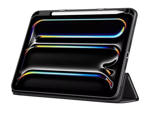 Чехол Primolux Transparent для планшета Apple iPad Air 11' 2024 M2 (A2902 / A2903 / A2904) - Black/Clear - Фото 3