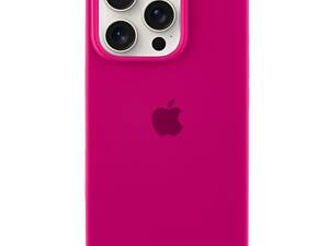 Чехол Silicone Case Full Protective (AA) для Apple iPhone 13 Pro Max (6.7') Красный / Rose Red