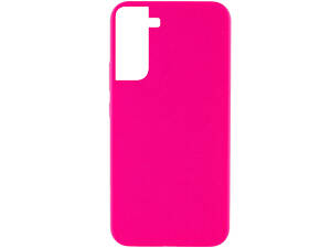 Чехол Silicone Cover Lakshmi (AAA) для Samsung Galaxy S21 FE Розовый / Barbie pink