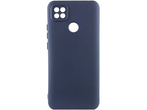 Чехол Silicone Cover Lakshmi Full Camera (AA) для Xiaomi Redmi 10A Синий / Midnight Blue