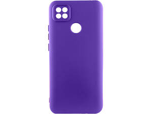 Чехол Silicone Cover Lakshmi Full Camera (AA) для Xiaomi Redmi 10A Синий / Iris