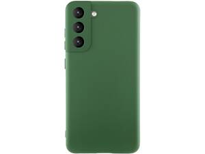 Чехол Silicone Cover Ummi Lakshmi Full Camera (AA) для Samsung Galaxy S21 FE Зеленый / Dark green