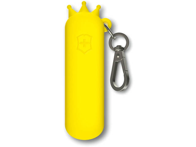 Чехол силиконовый Victorinox Crown Sunny Side для ножей Classic 58мм 1-2 слоя Желтый (4.0450) - Фото 2