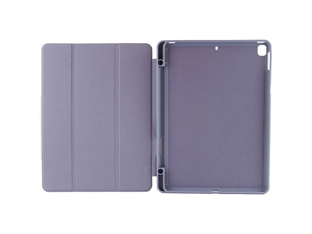 Чехол Smart Case Open buttons для Apple iPad 10.2' (2019) (2020) (2021) Lavender gray - Фото 3