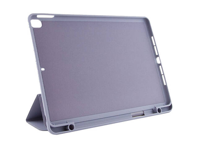 Чехол Smart Case Open buttons для Apple iPad 10.2' (2019) (2020) (2021) Lavender gray - Фото 4