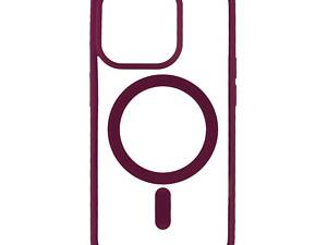 Чехол TPU Colors MagSafe Apple iPhone15 Pro Wine Red