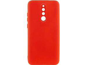 Чехол TPU GETMAN Liquid Silk Full Camera для Xiaomi Redmi 8 Красный / Red