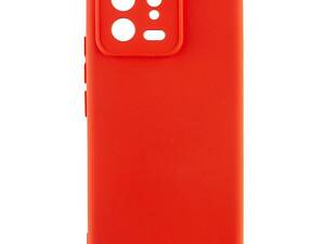 Чохол TPU GETMAN Liquid Silk Full Camera для Xiaomi 13 Червоний / Red