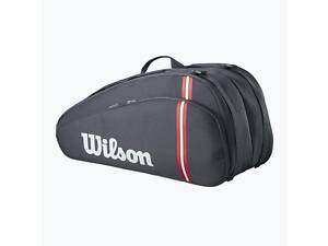 Чехол Wilson TOUR 12PK RACKET BAG 2025 Черный 72,39 x 29,21 x 31,75 (WR8037301001)