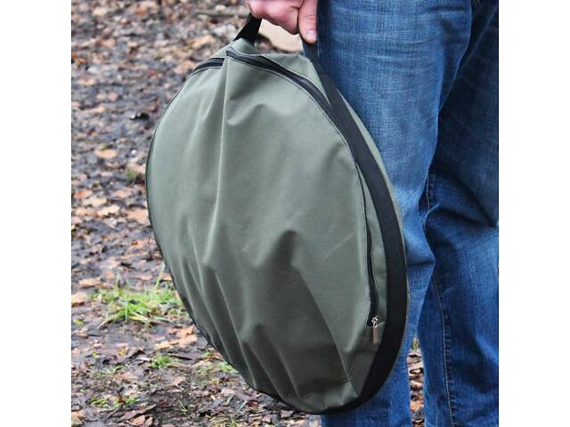 Чохол зелений (оксфорд)/сумка для сковороди з диска борони 80 см - Фото 5