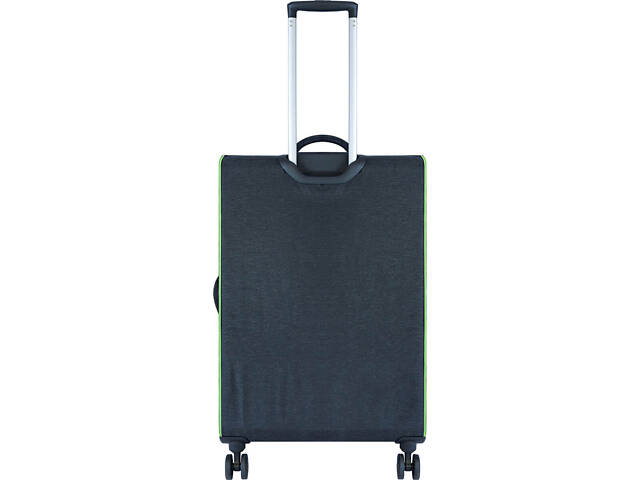 Валіза Bagland Валенсия 46х65 см Чорно-зелена ('972918876') - Фото 5