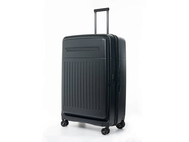 Валіза Bagland Velo 49х72 см Чорна ('1140521762') - Фото 2