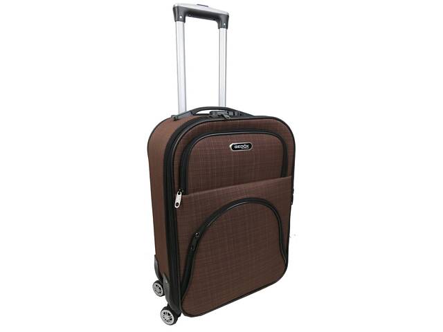 Валіза Gedox S 42 л Коричнева (2502681120) - Фото 2