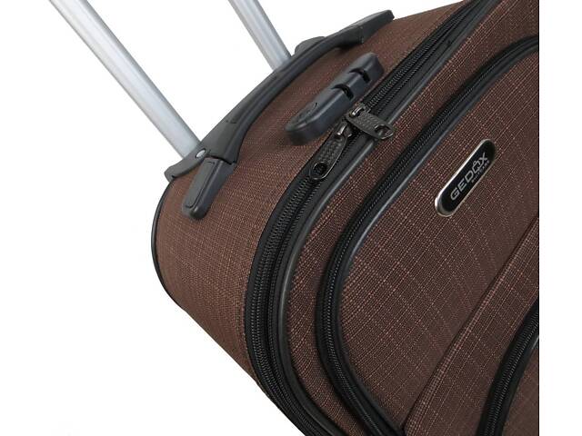 Валіза Gedox S 42 л Коричнева (2502681120) - Фото 5