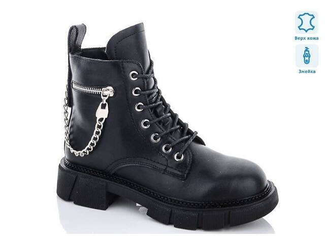 Черевики шкіра осінь - Фото 1