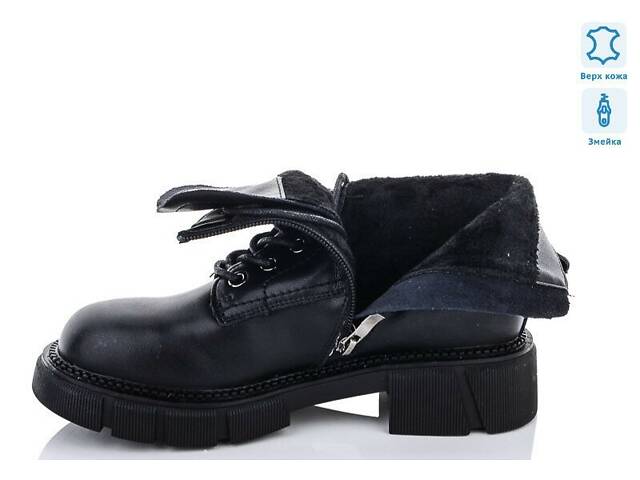 Черевики шкіра осінь - Фото 2