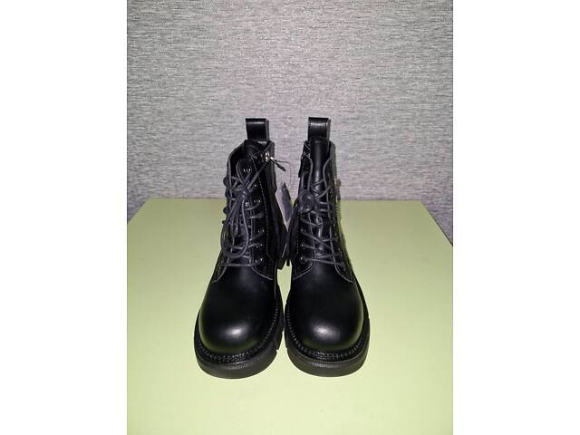 Черевики шкіра осінь - Фото 4