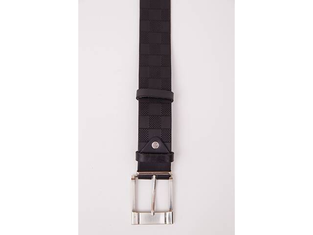 Черный мужской ремень, из эко-кожи, 196R40Y1W14 - Фото 2