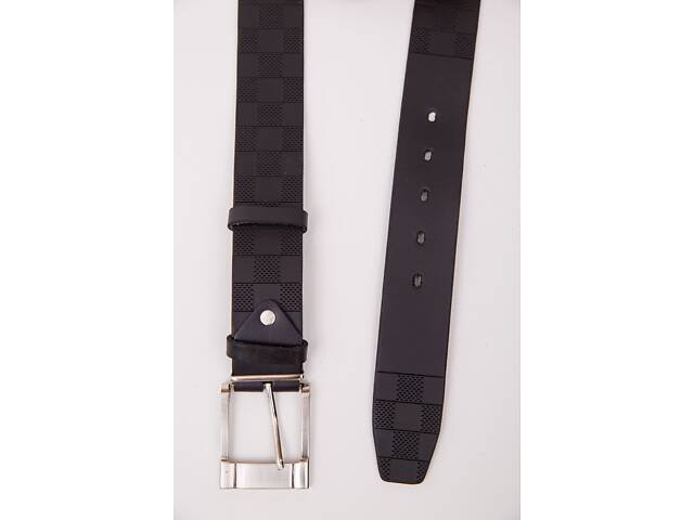 Черный мужской ремень, из эко-кожи, 196R40Y1W14 - Фото 3